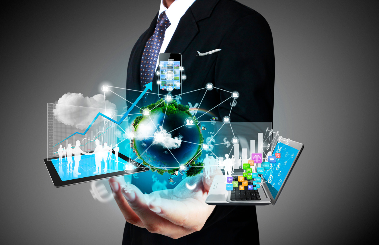 Tangible technology of business concept